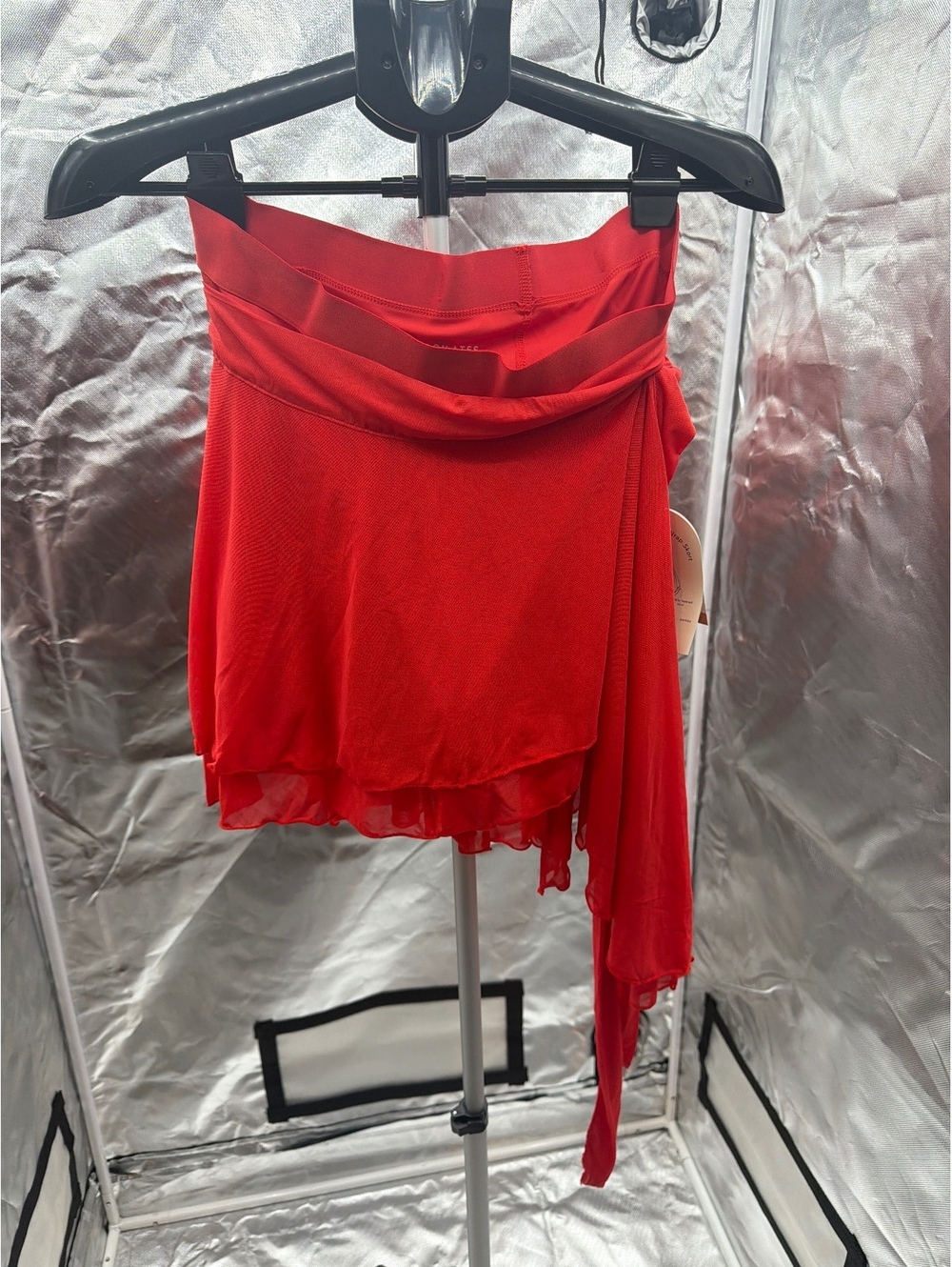 Blogilates Dance Studio Wrap Skort Large Red